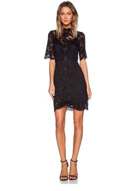 Elliatt Range Black Lace Dress for rent on The Volte - image 4