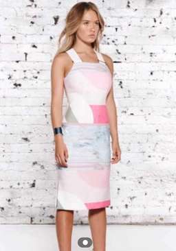 Ministry of Style Geo Pop Pencil Dress for rent on The Volte - image 1