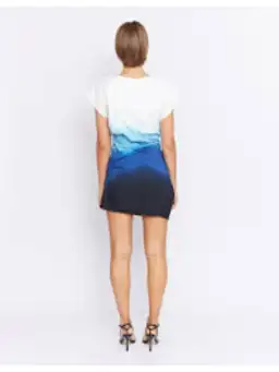 Pfeiffer Evan Hand Dyed Twist Dress Multi Size AU 14 for rent on The Volte - image 4