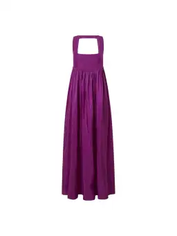 Oroton Strappy Sun Dress Magenta Size AU 12 for rent on The Volte - image 3
