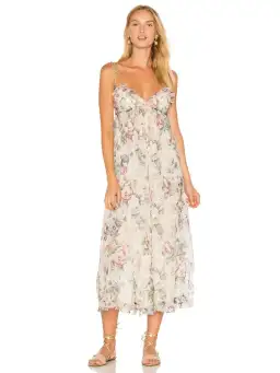 Zimmermann Silk Jasper Ruffle Jumpsuit Floral Size 2 / AU 12 for rent on The Volte - image 1