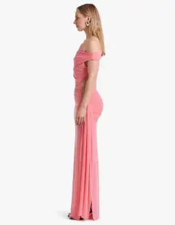 Bec and Bridge Kailani Asym Dress Pink Size 6 for rent on The Volte - image 3