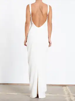 Effie Kats Verona Gown Ivory Size XS / AU 6-8 for rent on The Volte - image 4
