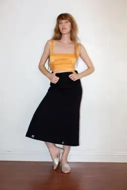 Paris Georgia Marnie Top & Trousers Set Marigold Size L / AU 12 for rent on The Volte - image 10
