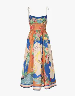 Zimmermann The Alight Picnic Dress in Nautical Map Size 2/Au 12  for rent on The Volte - image 3