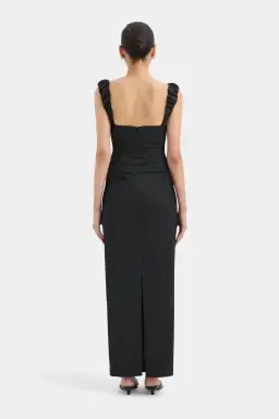 Sir the Label Azul Balconette Dress Black Size 2 / AU 10 for rent on The Volte - image 3