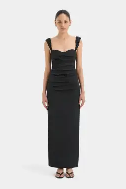 Sir the Label Azul Balconette Dress Black Size 2 / AU 10 for rent on The Volte - image 1