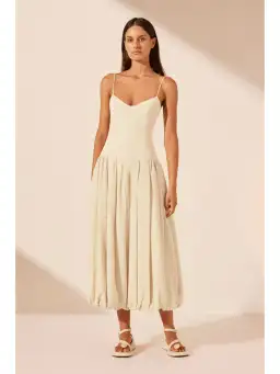 Shona Joy Vento Dress in Bone Size AU 6