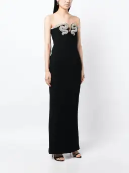 Rachel Gilbert Lukas Gown Black Size 8 for rent on The Volte - image 1