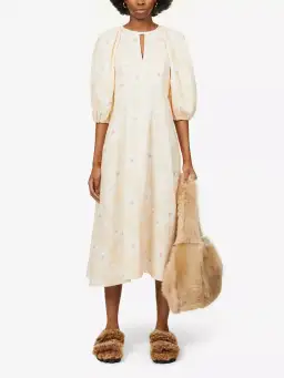 Oroton Daisy Print Dress Floral Size 12 for rent on The Volte - image 1