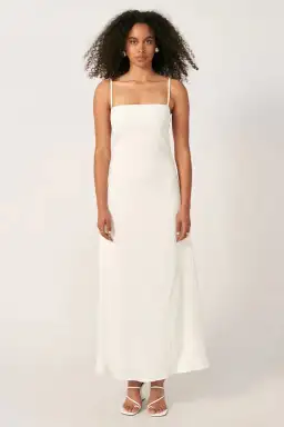 Sovere Georgia Maxi Dress White Size 8 for rent on The Volte - image 1