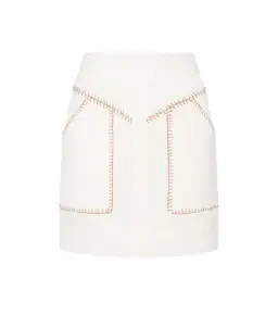 Aje Sahira Top & Skirt Set White Size 8 & 6 for rent on The Volte - image 3