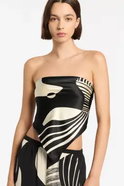 Sir the Label Realisme Pant & Realisme Scarf Set Paper Size 0/AU 6 for rent on The Volte - image 3