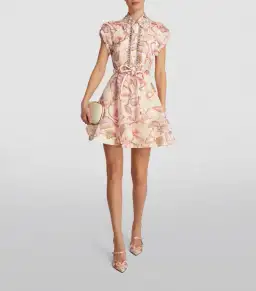 Zimmermann Matchmaker Flip Mini in Coral Hibiscus Size 0 / AU 8  for rent on The Volte - image 3