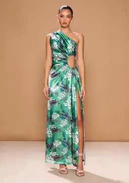Sonya Moda Nour Maxi Dress Fiori Di Sambuco Size 8 for rent on The Volte - image 1