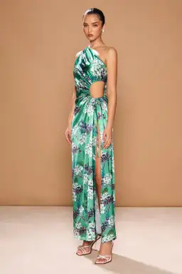Sonya Moda Nour Maxi Dress Fiori Di Sambuco Size 8 for rent on The Volte - image 2