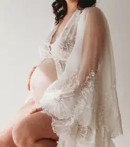 We Are Reclamation Bloom Where You Are Gown White One Size for rent on The Volte - image 4