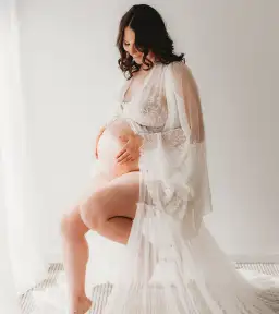 We Are Reclamation Bloom Where You Are Gown White One Size for rent on The Volte - image 5