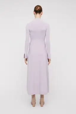Scanlan Theodore Polo Dress Mauve Size 6 for rent on The Volte - image 3