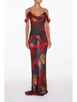 Rat & Boa Adriana Dress Multi Size AU 6