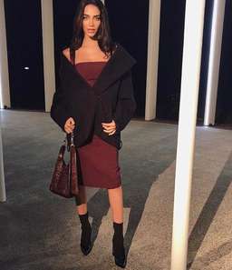 Dion Lee Spliced Silk Pinafore Dress Size 10 for rent on The Volte - image 2