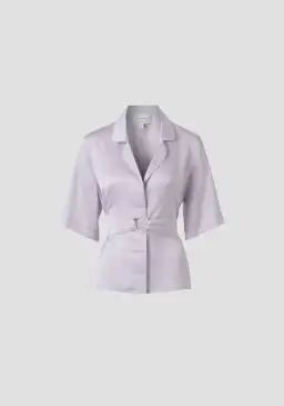 Viktoria and Woods Odyssey Shirt w/ Belt Lavender Size 00 / AU 4 for rent on The Volte - image 4