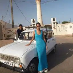 Venroy Blue Crochet Tank Dress Blue Size XS / AU 8  for rent on The Volte - image 1