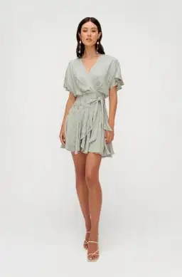 Sheike Bonnie Dress Sage Size 16