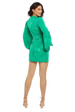 Rat and Boa Isabella Dress in Green Size 12 for rent on The Volte - image 3