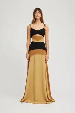 Tojha Ramona Maxi Dress Multi Size 10 for rent on The Volte - image 1