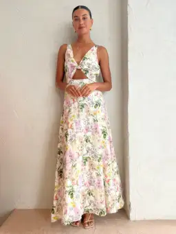 Issy Blue Skies Dress In Spring Size AU 12  for rent on The Volte - image 1