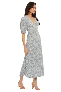 Rixo London Steph Midi Dress Floral Size 14 for rent on The Volte - image 2