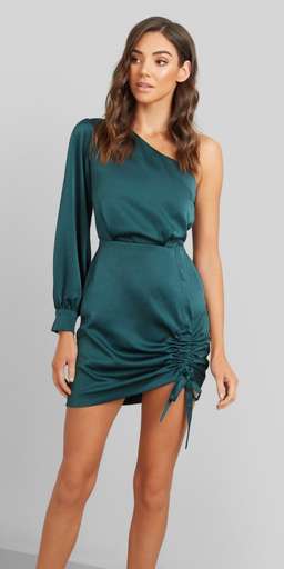 Kookai Vangeline Dress Emerald Size 6 for rent on The Volte - image 1