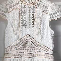 Thurley Tropic Of Capricorn Dress Ivory White Size 6 for rent on The Volte - image 5