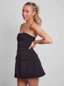 Odd Muse The Ultimate Muse Strapless Dress in Black Size 14 for rent on The Volte - image 3