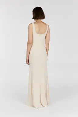 Dissh Bella Knit Maxi Dress Butter Size S / AU 8  for rent on The Volte - image 3