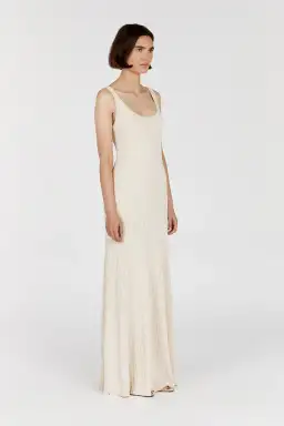 Dissh Bella Knit Maxi Dress Butter Size S / AU 8  for rent on The Volte - image 2