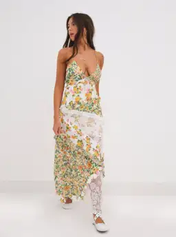 For Love of Lemons Rosalyn Maxi Dress Floral Size XS / AU 6 for rent on The Volte - image 1