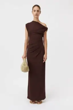 Camilla and Marc Annalise Maxi Dress Brown Size 8 for rent on The Volte - image 1