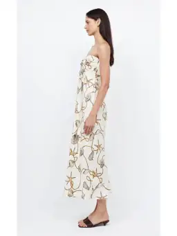 Bec & Bridge Bayside Strapless Maxi Dress In Parisian Shell Size AU 10 for rent on The Volte - image 2