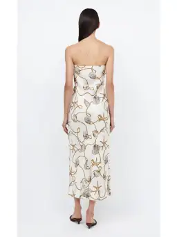 Bec & Bridge Bayside Strapless Maxi Dress In Parisian Shell Size AU 10 for rent on The Volte - image 3