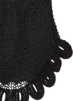 Alice McCall Black Crochet Dress