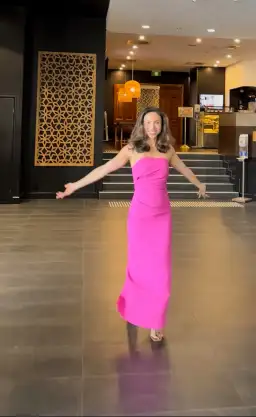 Manning Cartell Amplify Strapless Dress Boungavilla Size AU 6  for rent on The Volte - image 7