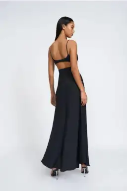 By Johnny Diandra Maxi Dress Black Size AU 6 for rent on The Volte - image 5