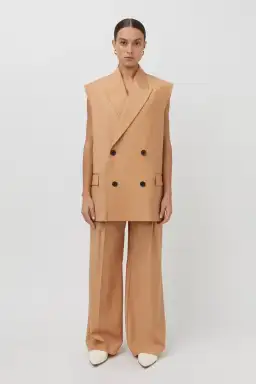 Camilla & Marc Renata Vest Size 8 and Pants Rosewood Pink Size 10  for rent on The Volte - image 1