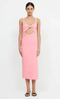 Bec & Bridge Joelle Midi Dress Pink Size 14 for rent on The Volte - image 3