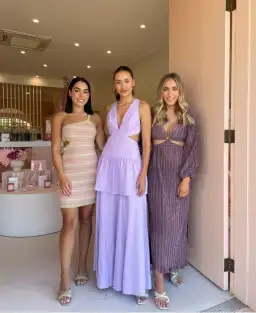 Manning Cartell Sweet Escape Maxi Dress Jacaranda Size 4 for rent on The Volte - image 5