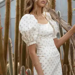 Pasduchas Clarion Fitted Midi Dress Print Size 10 for rent on The Volte - image 2