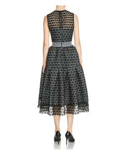 Maje Black Lace Ring Dress  for rent on The Volte - image 4