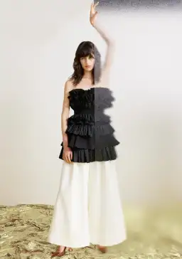 Acler Elsher Mini Dress Black Size 6 for rent on The Volte - image 6